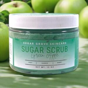Sugar Grove 12 oz Green Apple Foaming Sugar Scrub